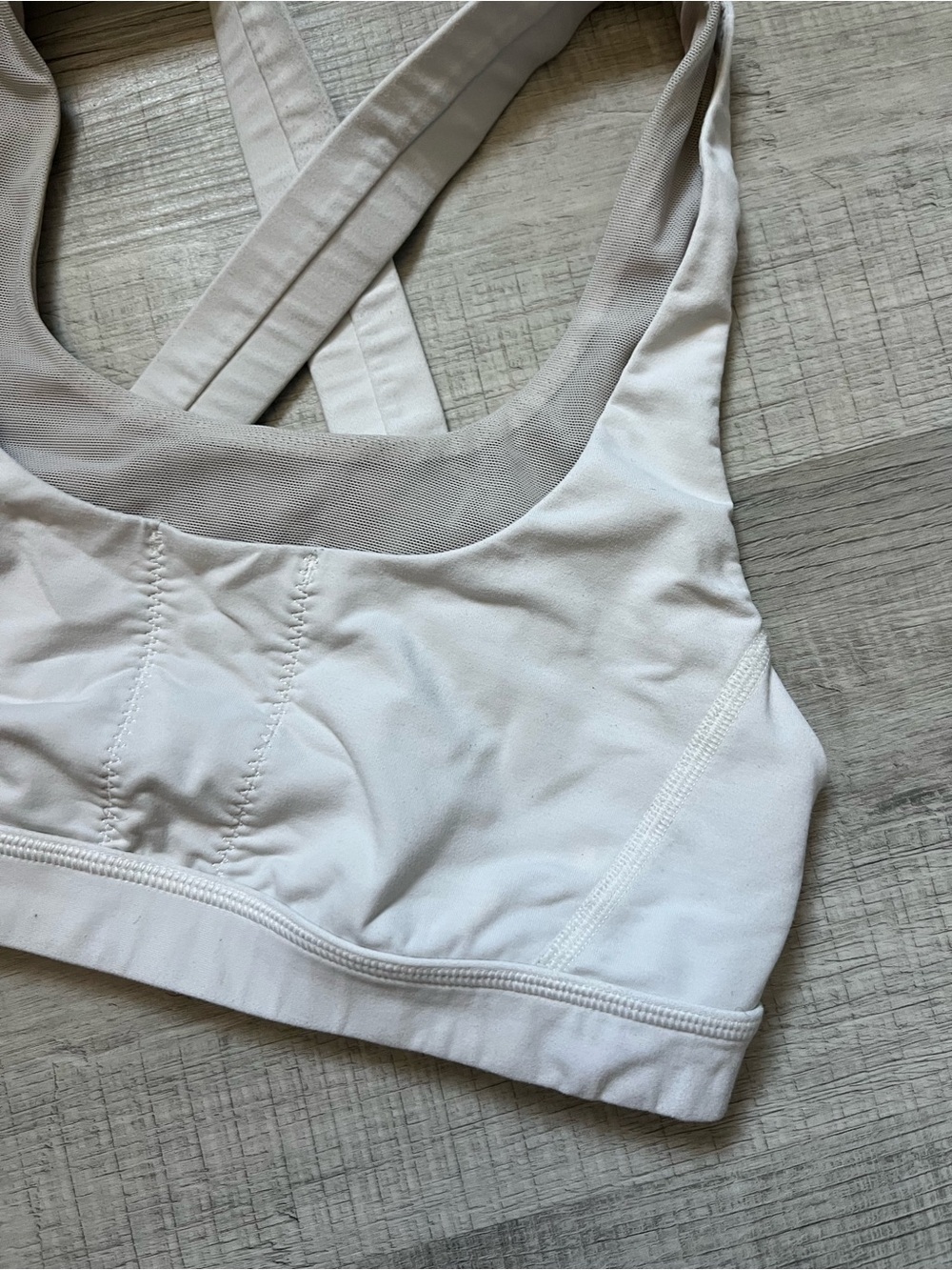 LULULEMON Run: Stuff Your Bra White Size 6 - Picture 8 of 12